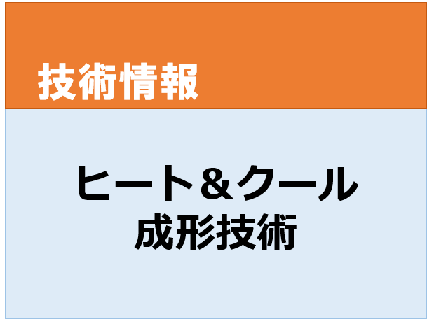 ヒート＆クール成形技術